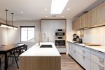 Gourmet kitchen, formal dining for up to eight